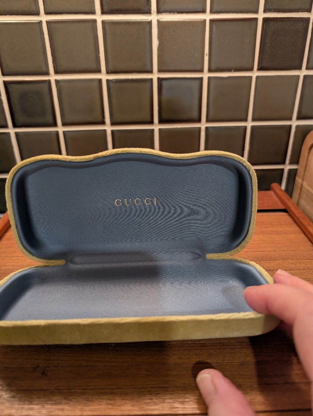 Gucci Plush Hard Case